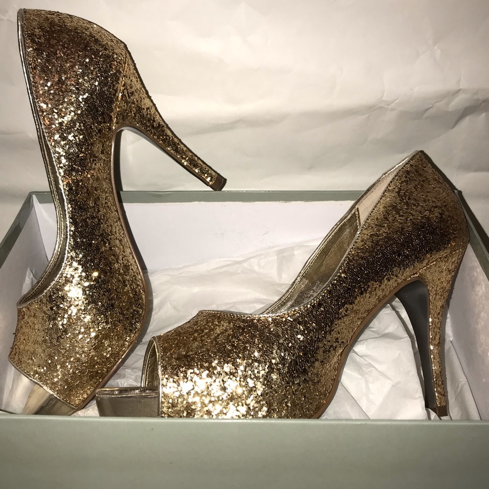 Romantic Soles Champagne High Heel